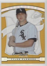 2009 Bowman Sterling Prospects Gold Refractor 30/50 Tyler Flowers #BSP-TF 0af