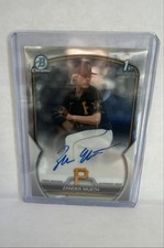 2023 Bowman Draft - Chrome Prospect Autographs Zander Mueth #CDA-ZM (AU, RC)