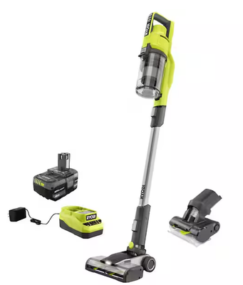 #ad #ad NEW RYOBI 18V STICK VACUUM CLEANER KIT with 4.0 Ah BATTERY and CHARGER PCL702K $159.00