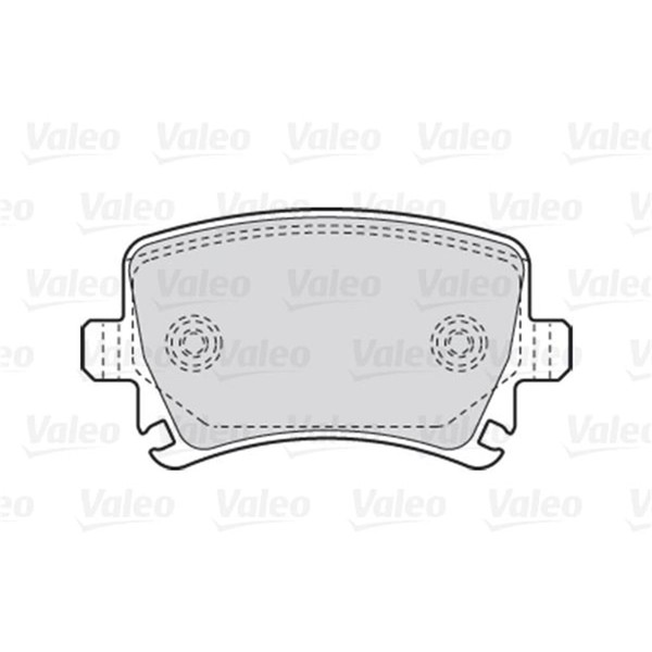 Valeo First BremsbelÄGe Hinterachse Passend FÜR Audi A3 A4 A6 TT Seat Altea-image