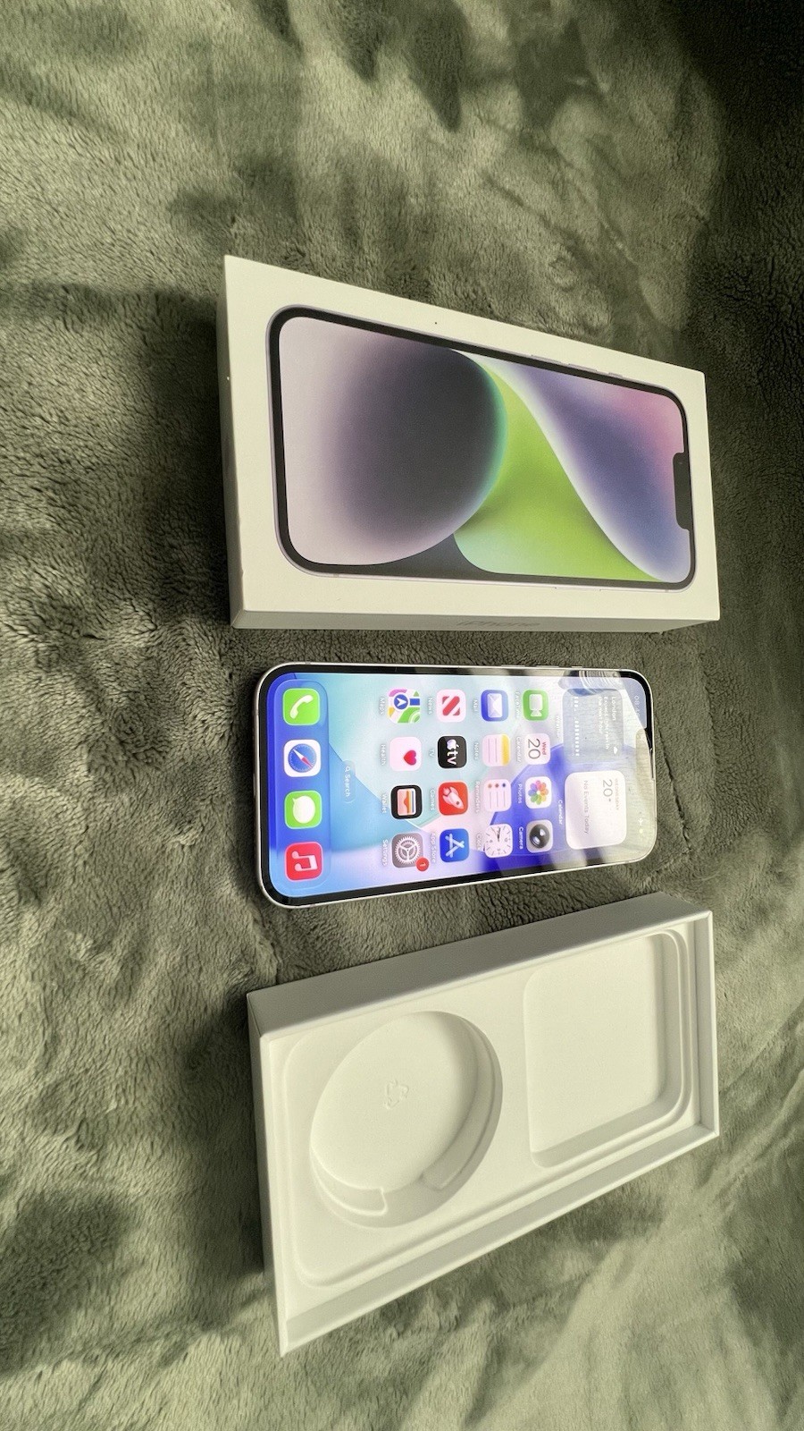 Apple iPhone 14 128GB, Purple, Boxed