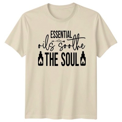 Ätherische Öle beruhigen die Seele Damen T-Shirt Ätherische Öle Geschenk für Sie