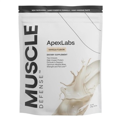 APEX LABS MUSCLE DEFENSE VANILLA FLAVOR - 8.57 OZ