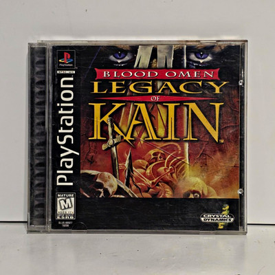 Blood Omen: Legacy of Kain PS1 Action Adventure Horror M 1996 NTSC-U/C Manual