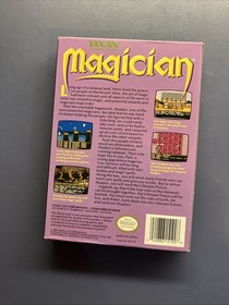 Magician (NES Nintendo Entertainment System) CIB w Box, Insert & Instructions