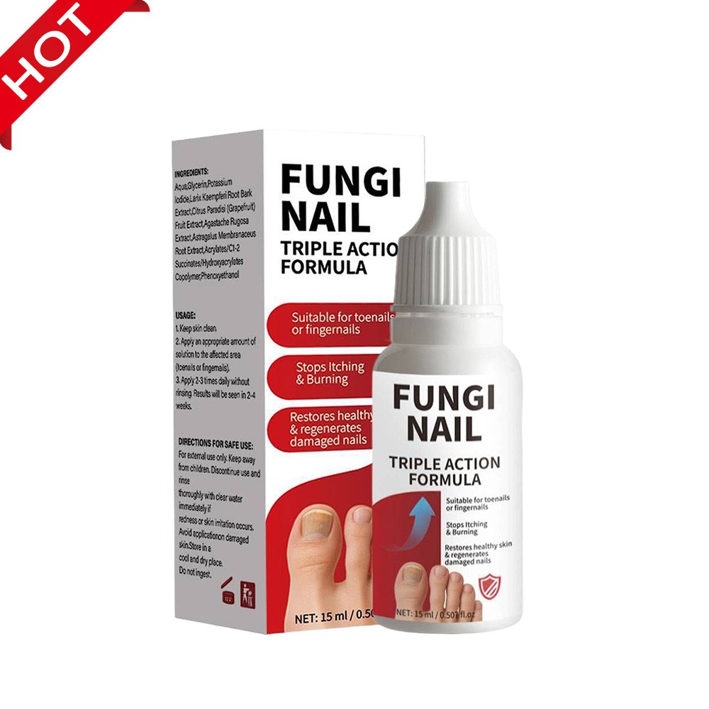 Fungi Nail Anti Fungal Liquid Formula Nail Repair Liquid Solution 15ml