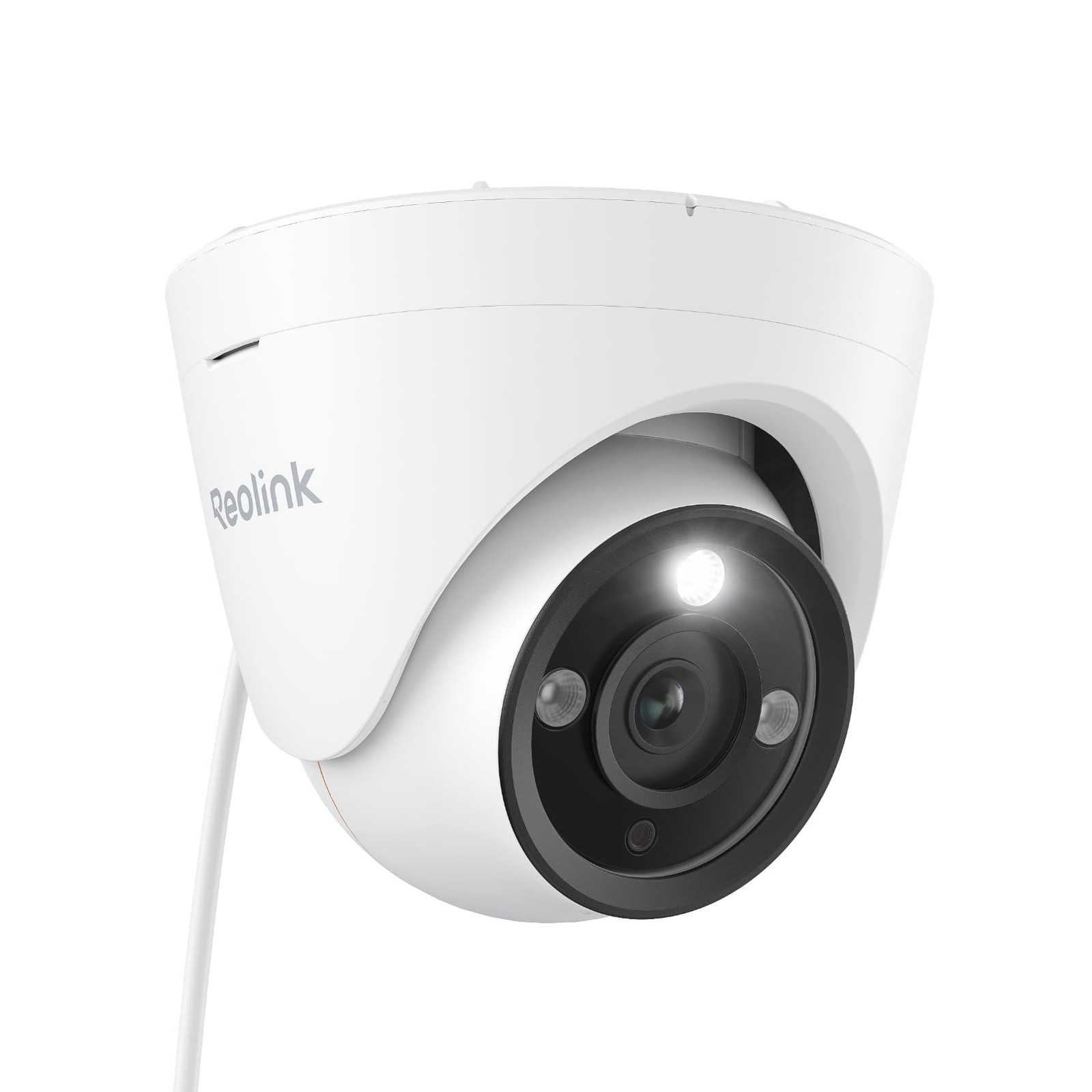 Caméra surveillance PoE 4K 12MP et projecteur automatique anti-intrusion pour entrée de garage