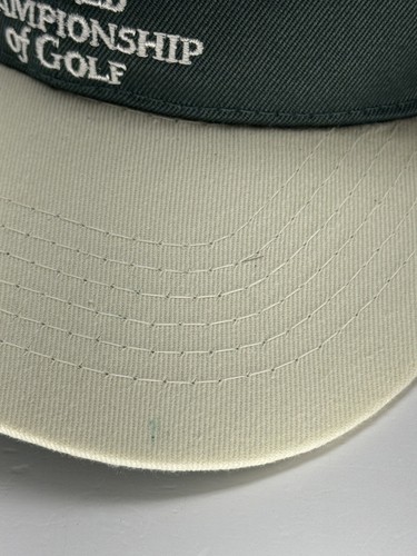 RARE BlackWolf Run World Championship of Golf StrapBack Hat La Mode + Tag Green - Picture 20 of 20