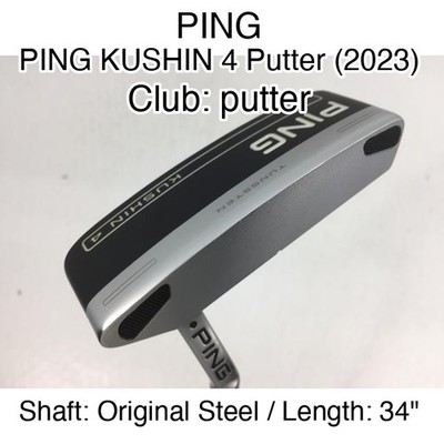 PING PING KUSHIN 4 Putter (2023) putter Putter 34