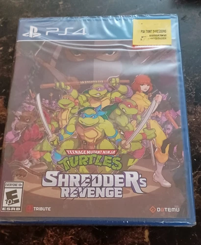 Teenage Mutant Ninja Turtles: Shredder's Revenge (Sony PlayStation 4, 2022)🔥