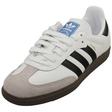 adidas Samba Og Mens Casual Trainers in White Black - 9 UK