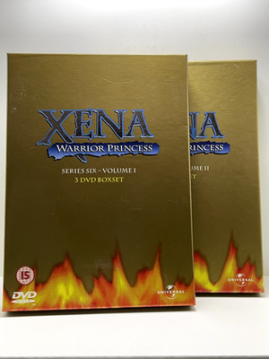 Xena Warrior Princess - DVD - Series Six Vol. 1&2 - Box Set - 2002 - 6 DVDs