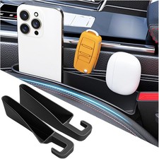 YGDMD 2PCS Short Car Seat Gap Filler Organizer,Mini-Size in Between Car Seat Cat