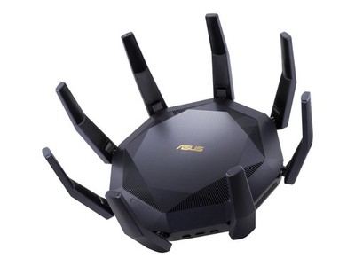 ASUS RT-AX89X Wireless Router 8-Port-Switch 10 GigE WAN-Ports: 2 Wi-Fi 6