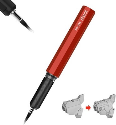 Stedi Modell-Anreißmeißel, Wolframstahl-Klingen 0,1 mm, für Hobby Modellbau