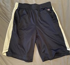 Champion Youth 10-12 Navy Blue Athletic Shorts With Pockets