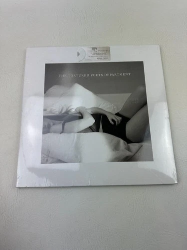 TAYLOR SWIFT Tortured Poets Department LP sealed 2x WHITE VINYL Record POP NEW