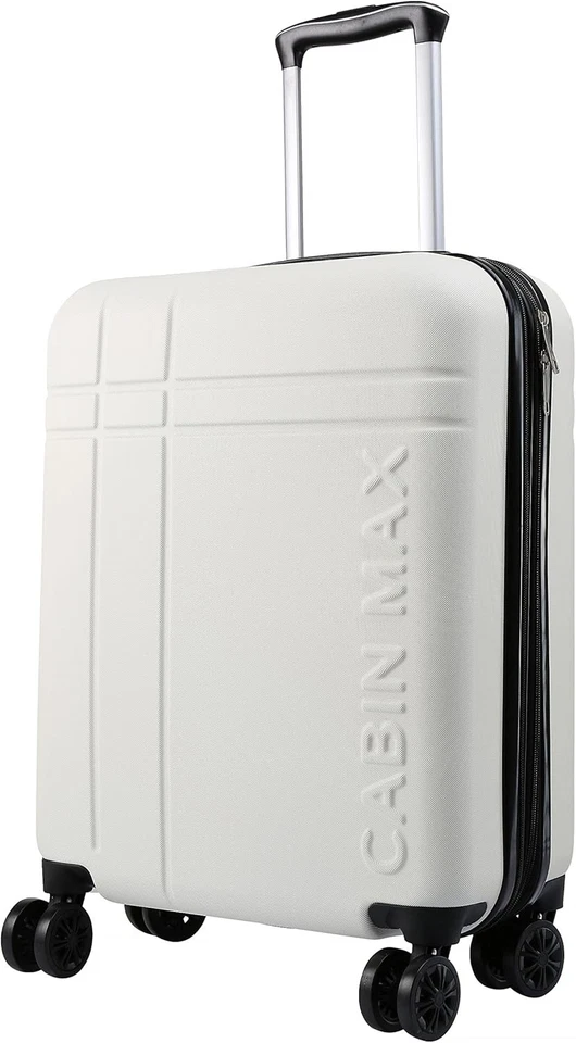 Lightweight 55x40x20cm Cabin Luggage - 40L with ABS Hard Shell Protection - Image 3 of 4