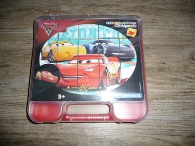 Kinder Clementoni Koffer - Würfelpuzzle - 20 Würfel Cars Lightning Mc Queen