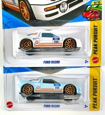 Hot Wheels 2026 Ford Rs200 Gulf Bluewhite Dg Exclusive Peak Pursuit 2x