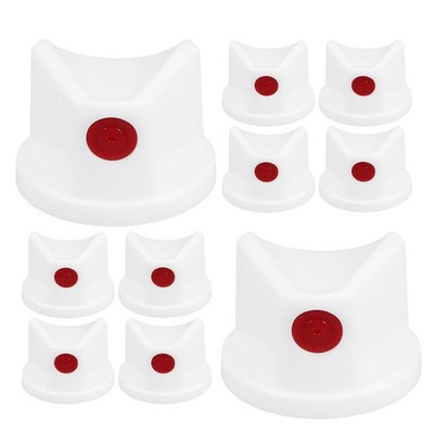 15Pcs Aerosol Spray Paint Caps Universal Plastic Nozzles Replacement Set