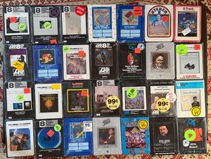 LOT OF 28 SEALED JAZZ 8 TRACK TAPE HERBIE HANCOCK CHICK COREA KEITH JARRETT