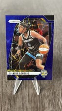 2024 Panini Prizm WNBA - Diamond DeShields #8 Blue Velocity Prizm