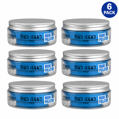 TIGI Bed Head Manipulator Texturizing Gunk Hair Wax firm Hold 2.0 oz 6 Pack