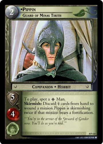 Pippin, Guard of Minas Tirith Lightly Played LOTR: Siege of Gondor