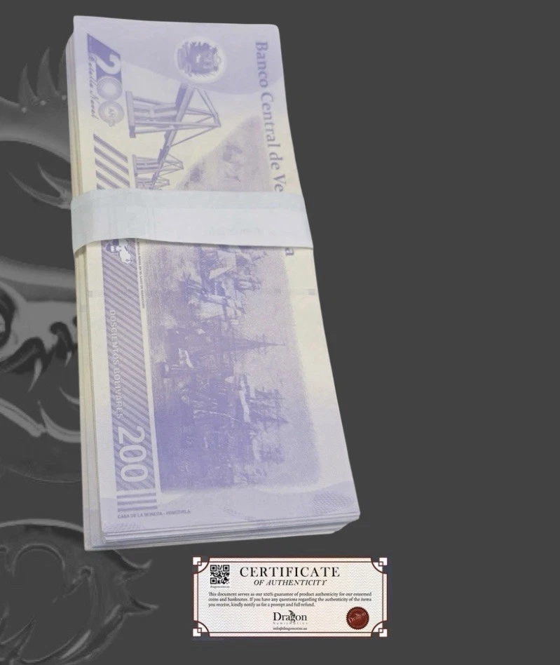 VENEZUELA 200 DIGITALES qty 100 CIR 2023 200 million Bolivar Bundle USA SELLER - Image 4 of 4