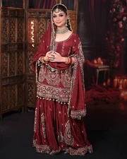 Pakistani Dress Salwar Kameez Ready To Wear Suits Indian Wedding Party Bollywood