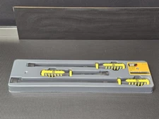 CAT Pry Bar Hand Tool 3 Pc Set 12" 18" 24" inch length bars Caterpillar