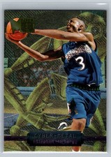 1996-97 Fleer Metal Cyber Metal #9 Stephon Marbury RC Minnesota Timberwolves
