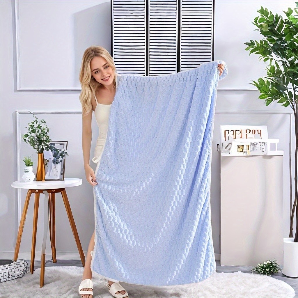 Super Soft Woven Bath Towels Super Absorbent Quick-Drying MicrofiberTowels-2/4
