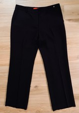 CH Carolina Herrera High Waisted Relaxed Dress Pants Black Size 10 NWT $410