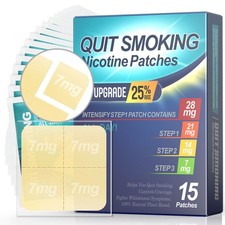 Nicotine Patches Step 1 , 21mg Upgraded to 28mg, It Can de Divided Into Four ...