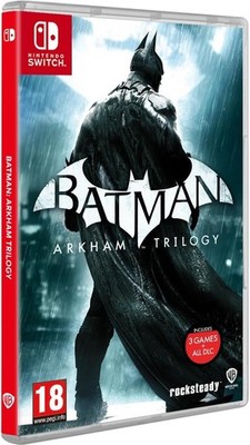 Batman Arkham Trilogy für Nintendo Switch, Brandneu & Sealed, schneller Versand UK