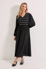 Dorothy Perkins Mono Midi Dress Womens Casual Dresses