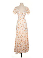 Flynn Skye Women Orange Casual Dress XS