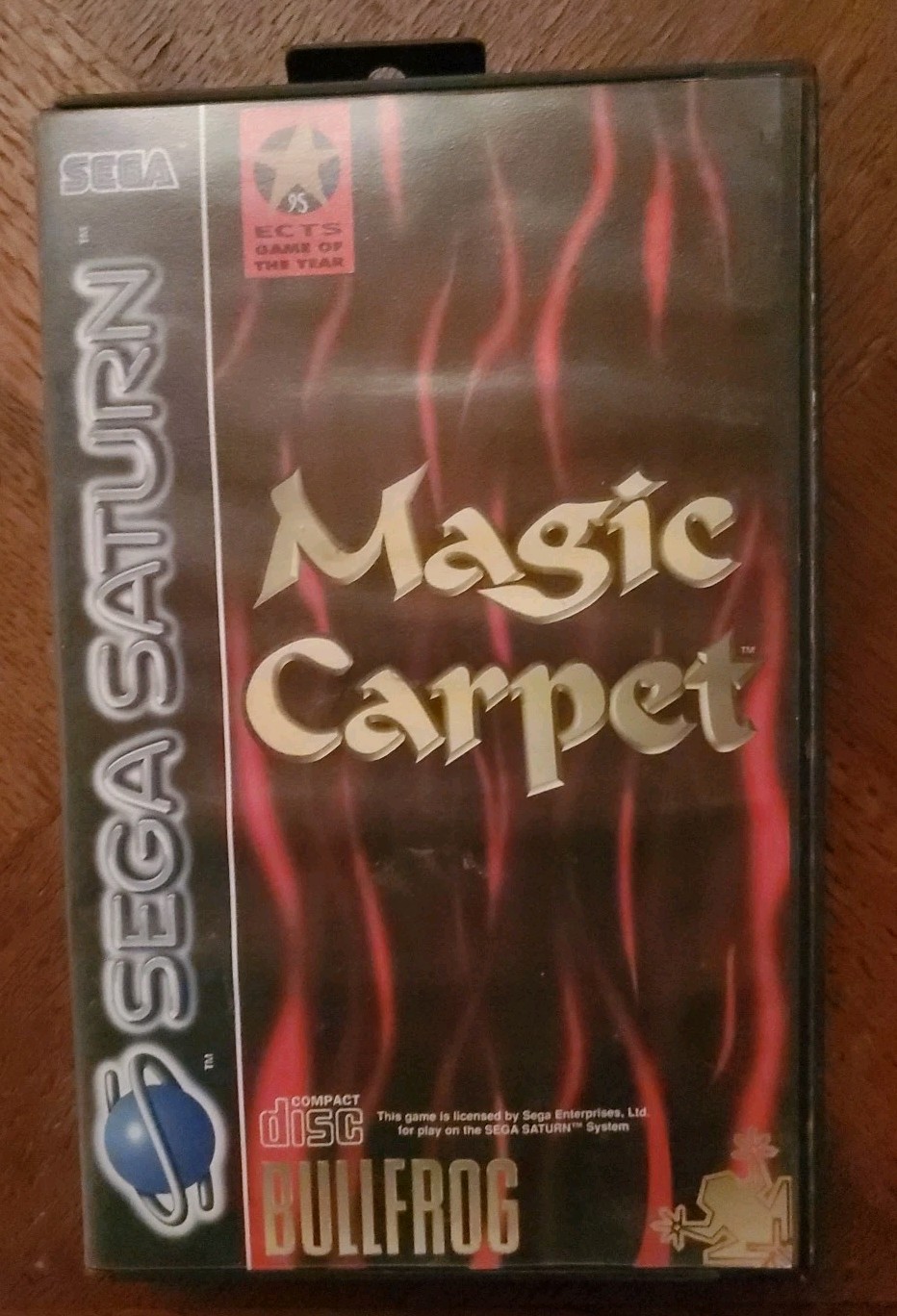 MAGIC CARPET SEGA SATURN