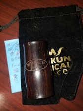  13 Backun Lumiere 65 Grenadilla Clarinet Barrel, Buffet Standard Size