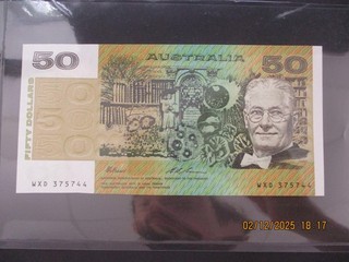 Australian Banknotes: UNCirculated $50 Great Item Must Have! (T1652)