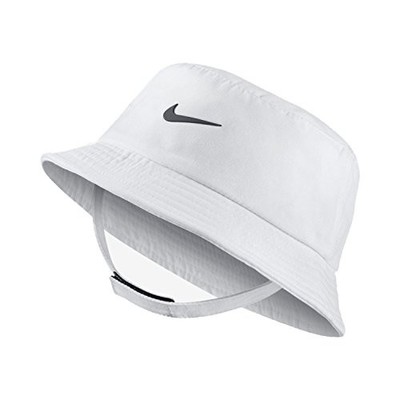 Nike Dry Infant/Toddler Unisex Bucket Hat White/Black 2-4T 7A2682-001