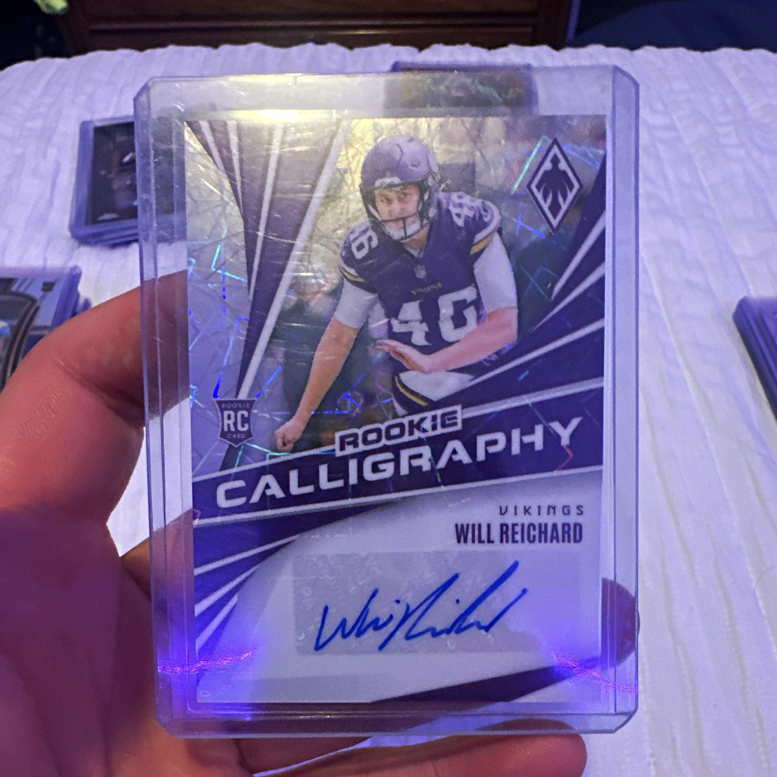 Will Reichard Panini Phoenix Rookie Calligraphy Autographs #RCWRD Base
