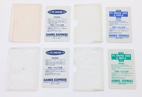 Games Express PC Engine PCE HuCard Super CD Set Hi-Leg Fantasy Strip Fighter II