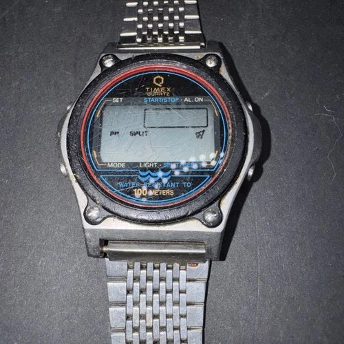 Vintage Used Timex Atlantis 100 Watch