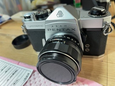 [Excellent+++++] Pentax Spotmatic SP w/ SMC Takumar 55mm F1.8 Lens Japan
