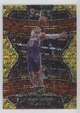 2019 Panini Select Concourse Hybrid Gold Disco Prizm 9/10 Jalen Lecque #82 0c3