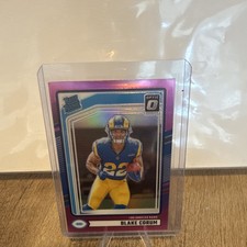 Panini 2024 Donruss Optic Blake Corum Rated Rookie Rams #322 Football