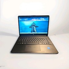HP Laptop 14s-dq0xxx 14in Intel Celeron N 1.10GHz 4GB Windows 11 Black